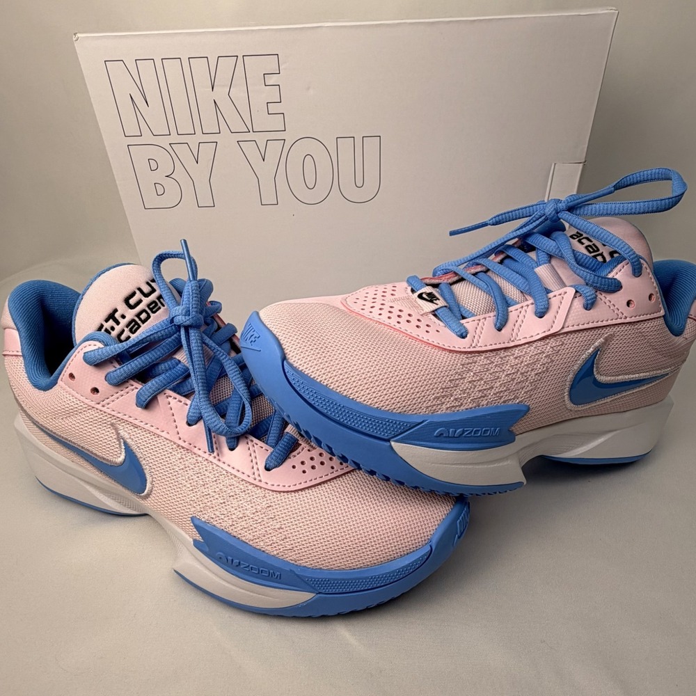 Nike Air Zoom GT Cut Academy By Gwen Size 5.5Y FZ0574-900 Pink Blue
